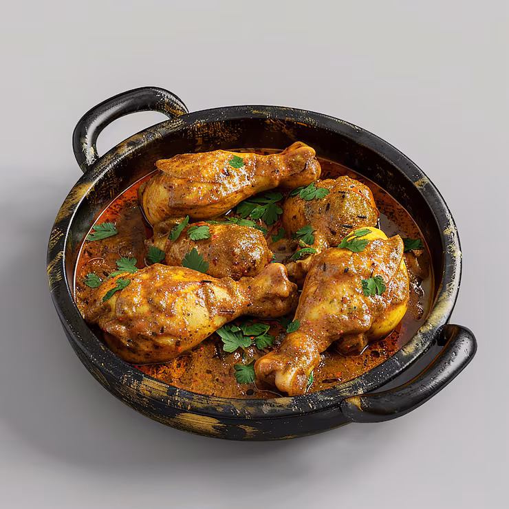 Chicken Handi White