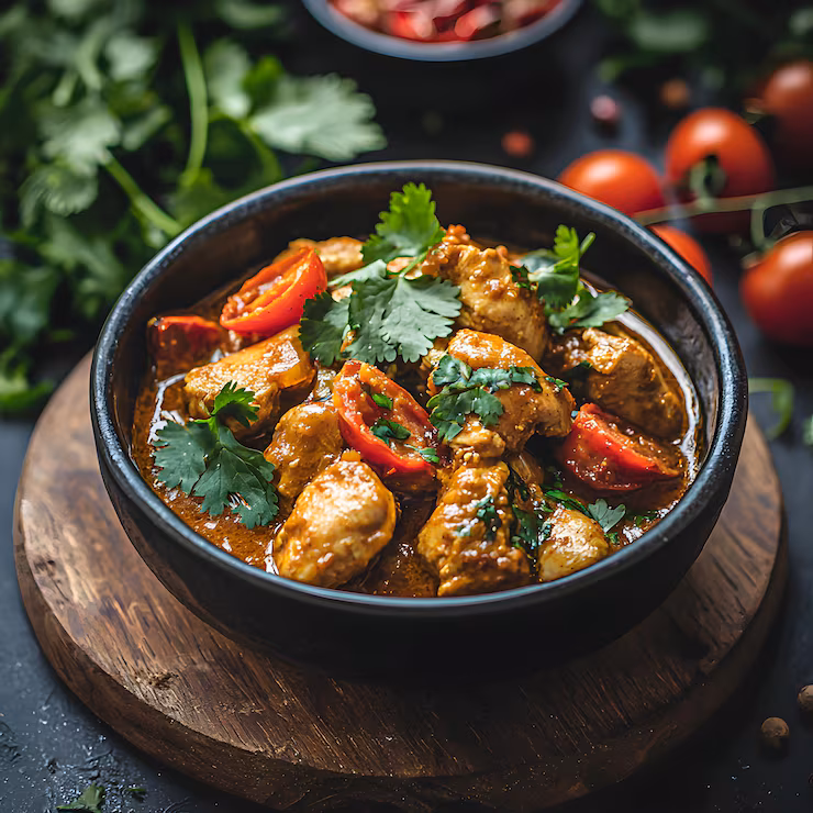 Chicken Black Pepper Handi