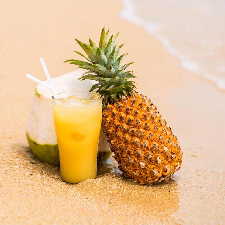 Pineapple mojito
