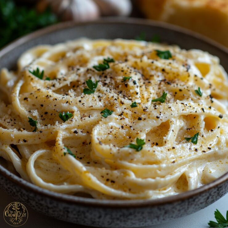Spaghetti w/ Cream Sauce