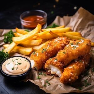 Chicken Strips w/French Fries