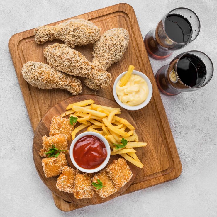 Chicken Nuggets w/Fries