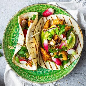 Vegetable Chicken Shawrma
