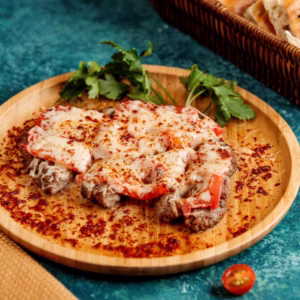 Chicken Steak w/ Creamy Pepper Sauce