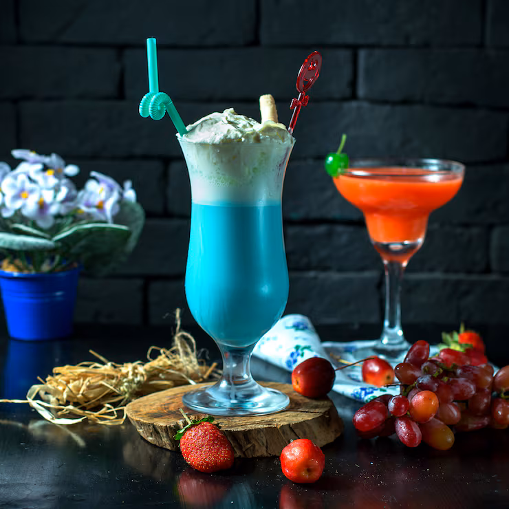 Blueberry mojito