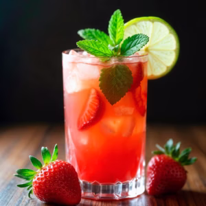 Strawberry mojito