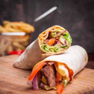 Chicken kabab sandwich