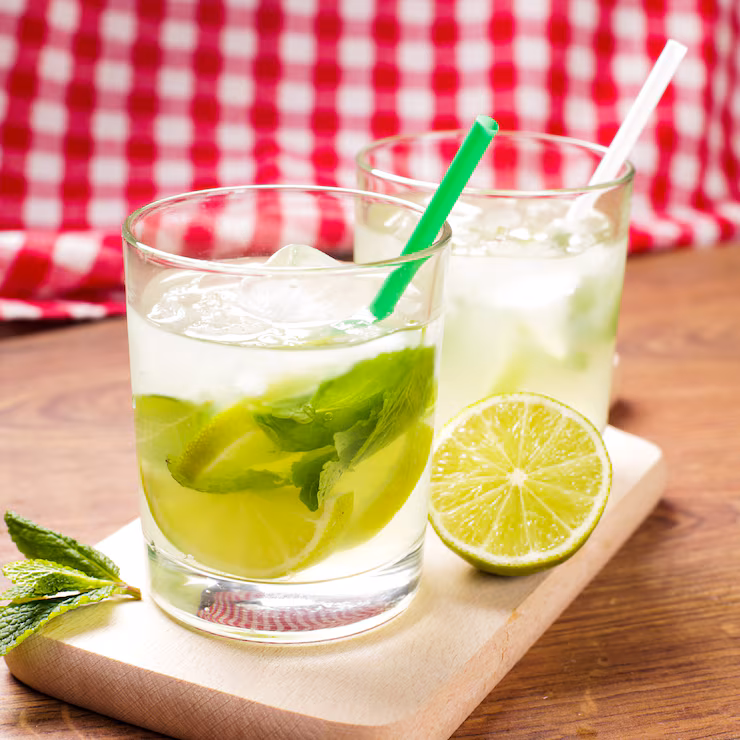 Lemon & mint mojito